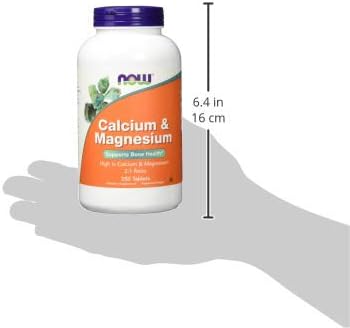 NOW Foods Calcium & Magnesium, 500/250 mg, 100 Tablets