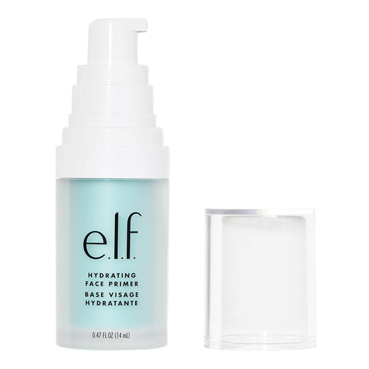 e.l.f. Hydrating Face Primer, Makeup Primer For Flawless, Smooth Skin & Long-Lasting Makeup, Fills In Pores & Fine Lines, Vegan & Cruelty-free, Small