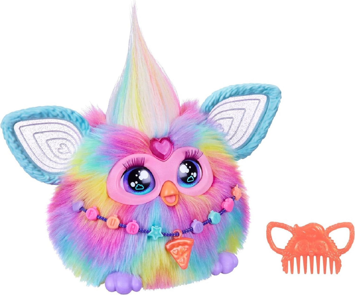 Furby Tie Dye, 15 Fashion Accessories, Interactive Plush Toys for 6 Year Old Girls & Boys & Up, Voice Activated Animatronic (Copy)