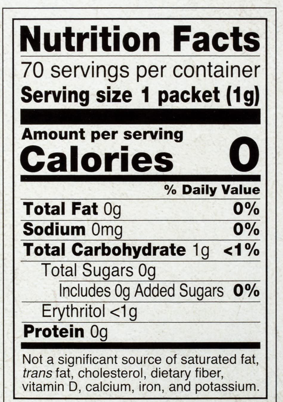 Now Foods Organic Monk Fruit, 70 Packets