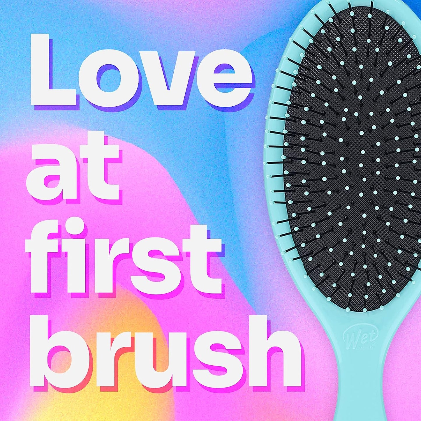 Wet Brush Original Detangler Hair Brush, Amazon Exclusive Aqua- Ultra-Soft IntelliFlex Bristles-Detangling Hairbrush Glides Through Tangles For All Hair Types (Wet Dry & Damaged Hair) - Women & Men