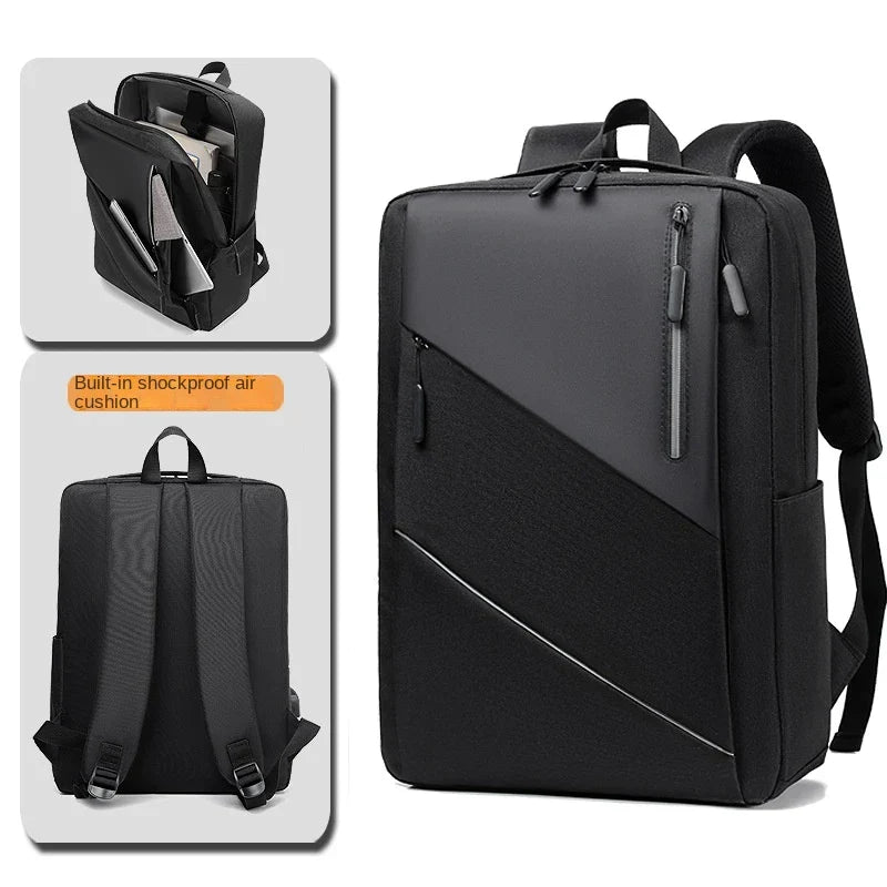 Large Capacity Waterproof Backpack , Casual Fashion Laptop Bag, Wear-Resistant,