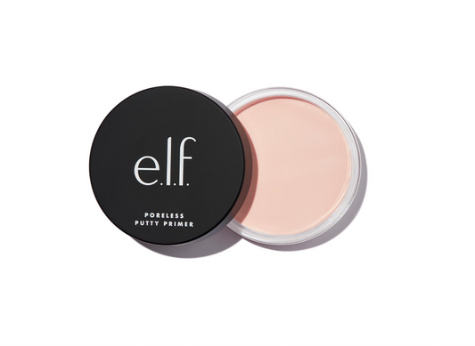 e.l.f. Poreless Putty Primer, Silky, Skin-Perfecting, Lightweight, Long Lasting, Smooths, Hydrates, Minimizes Pores, Flawless Base & Finish, All-Day Wear, Ideal for All Skin Types, 0.74 Fl Oz