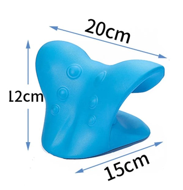 Neck Stretcher Shoulder Massage Cervical Spine Stretch Gravity Muscle Relaxation Traction Pillow Relieve Pain Spine Correction