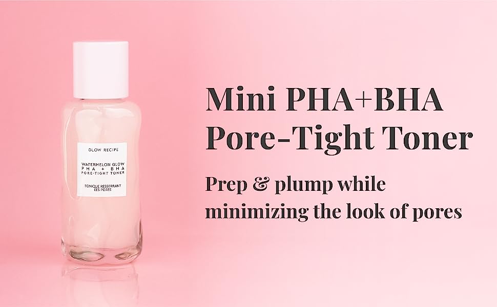 Glow Recipe Watermelon Glow PHA + BHA Toner, Travel Size (40ml)