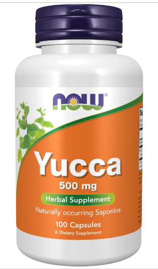 Now Yucca, 500mg, 100 Veg Capsules