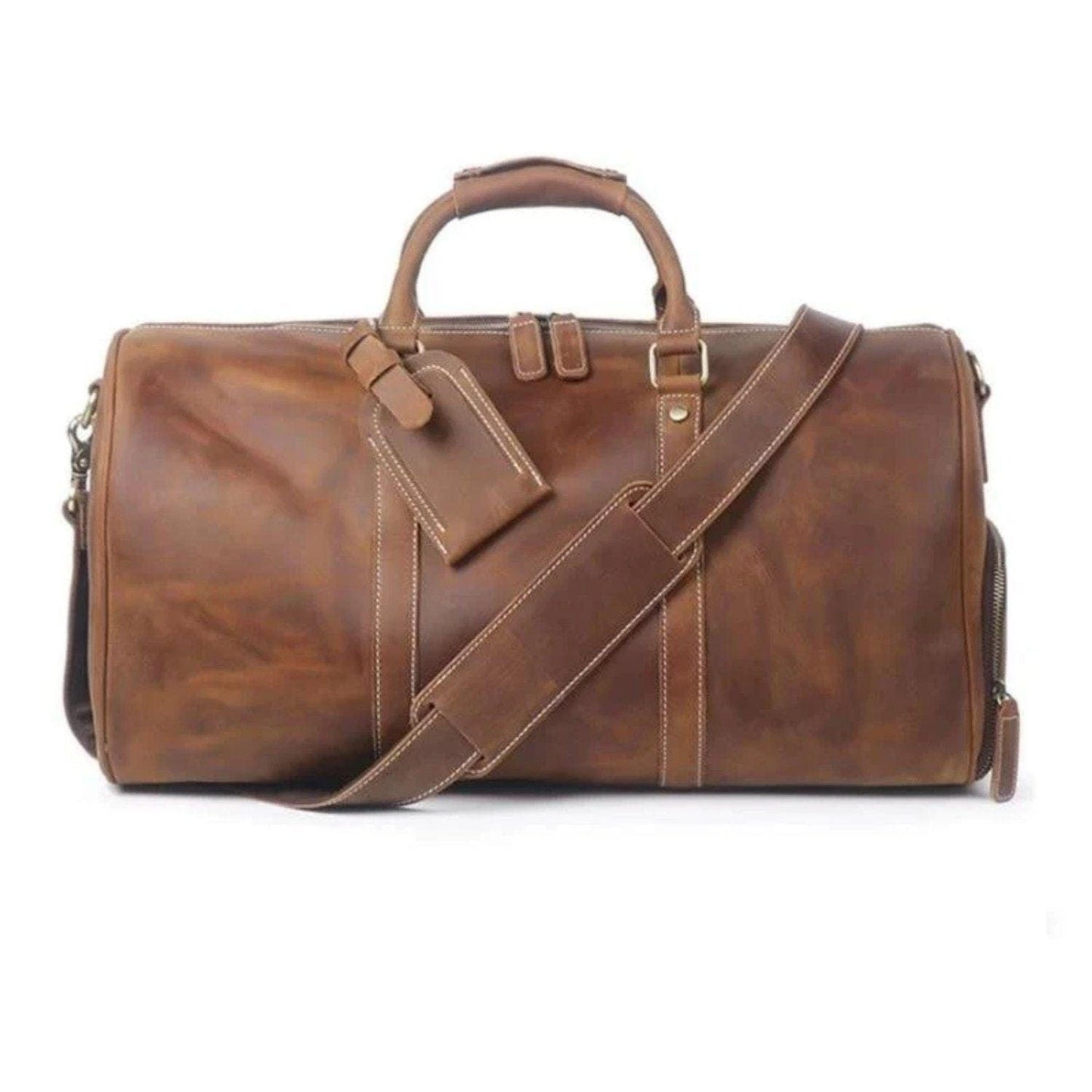 The Bjarke Weekender | Handcrafted Leather Duffle Bag